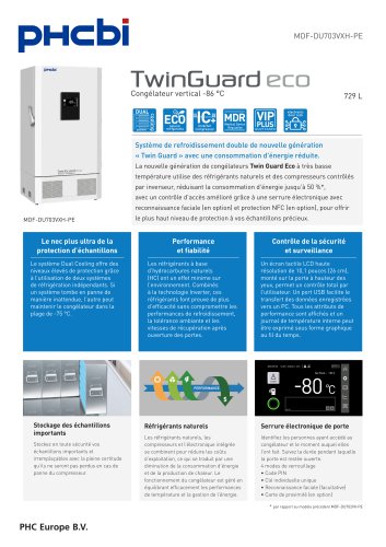 MDF-703VXH-PE Productsheet