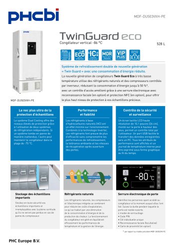 MDF-DU503VXH-PE Productsheet