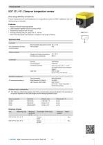 EGT 311, 411: Clamp-on temperature sensor