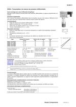 Transmetteur de mesure de pression différentielle - 1