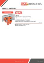 REMA 116 push trolley