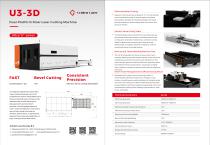 Golden Laser 3D Fiber Laser Cutting Machine U3-3D for Sheet Metal