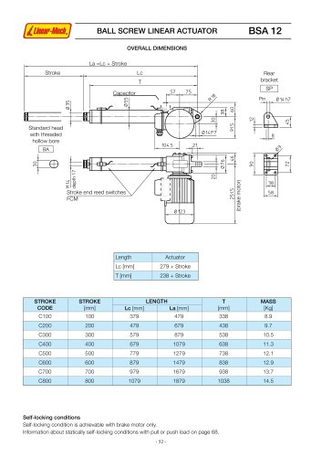 BSA12 Catalog