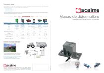Mesure de déformations - 1