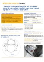 Exact Scie pour tube type 360Air - 3