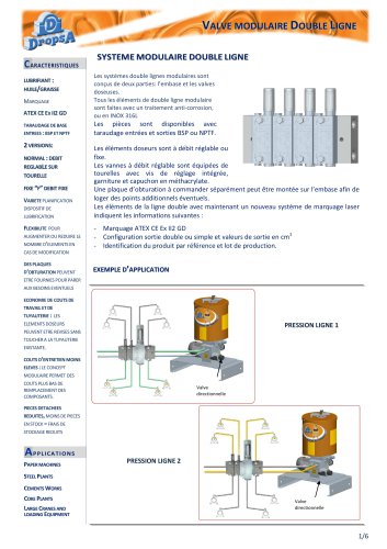 DM - Double ligne modulaire