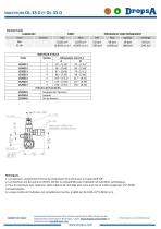 INJECTEURS DL-33 G ET DL-33 O - 2