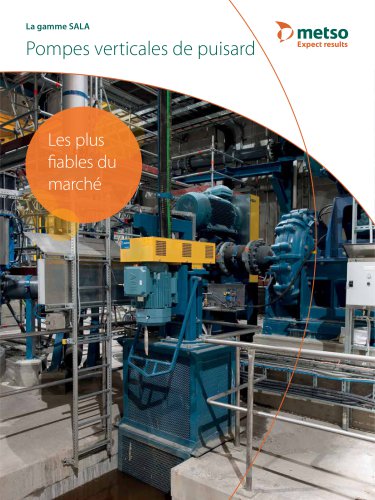 Sala Series Of Vertical Tank Pumps - Metso Automation - Catalogue PDF ...