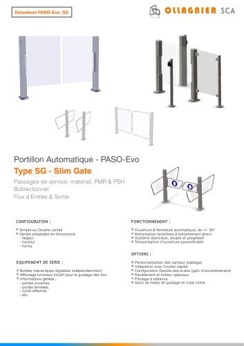 Type SG - Slim Gate