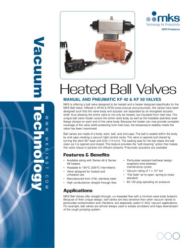 Heated Ball Valves