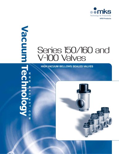 Series 150/160 and V-100 Valves