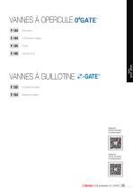 VANNES À OPERCULE/VANNES À GUILLOTINE - 2