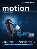 FAULHABER motion le magazine moteur 1/2016 - 1