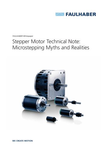 Stepper Motor Technical Note: Microstepping Myths and Realities