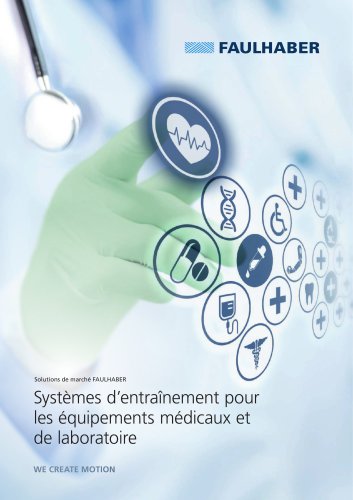 Systèmes d’entraînement pour les équipements médicaux et de laboratoire