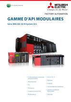 GAMME D’API MODULAIRESSérie MELSEC iQ-R/System Q/L - 1