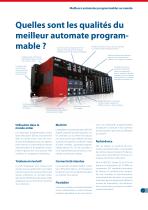 GAMME D’API MODULAIRESSérie MELSEC iQ-R/System Q/L - 5