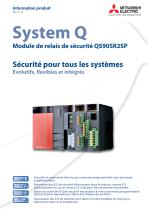 S ystem Q Module de relais de sécurité QS90SR2SP Sécurité pour tous les systèmes Évolutifs, flexibles et intégrés - 1