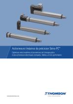 Actionneurs linéaires de précision Série PC