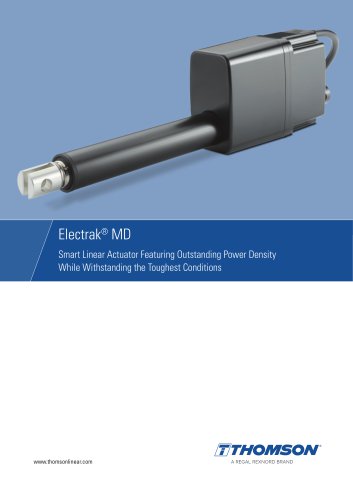 Electrak&reg; MD Smart Linear Actuators Featuring Outstanding Power Density