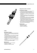 Guidages linéaires sur rail - 5