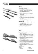 Guidages linéaires sur rail - 6