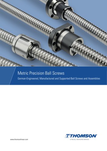 Metric Precision Ball Screws &ndash; Made in Germany