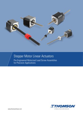 Stepper Motor Linear Actuators / Motorized Lead Screws