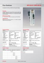 Flow Switches BFS-20-O / BFS-20-OL