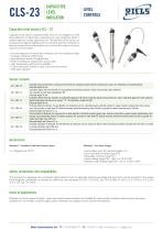 CLS-23 Capacitive Level Meter Riels® Instruments