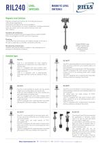 RIL240 Magnetic Level Switches Riels Instruments
