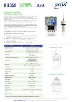 RIL350 Ultrasonic Level Meters Riels®Instruments