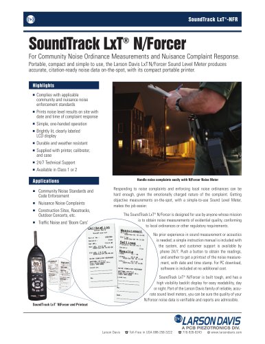 SoundTrack LxT® N/Forcer