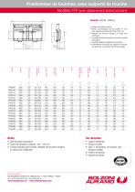 Positionneur de fourches avec supports de fourche, déplacement latéral constant - Modèle FFP - 2