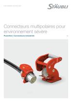 Connecteurs multipolaires pour environnement sévère - 1