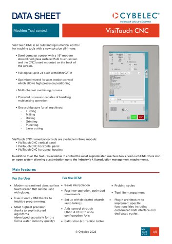 VisiTouch CNC_datasheet