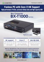 Box Computer with Intel 7th Gen. Core i7/i5/Celeron CPU | BX-T1000 Series