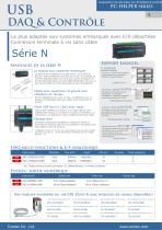 Guide de Selection Produits DAQ & Contrôle USB - 5