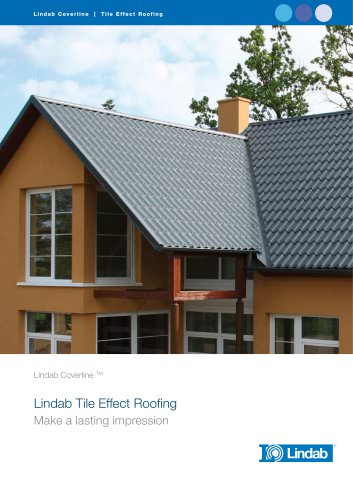 Tile effect roofing