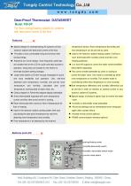 F06-DP series of Dew-proof thermostat | Tongdy®