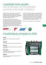 Brochure - Beamex MC6 calibrateur et communicateur de terrain avancé - 3