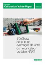 White Paper - Bénéficiez de tous les avantages de votre communicateur portable HART - 1