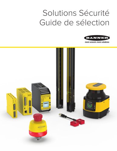 Solutions Sécurité Guide de sélection