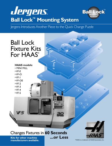 Ball Lock HAAS Fixture Kits