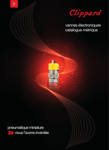 Vannes Electroniques Catalogue Métrique