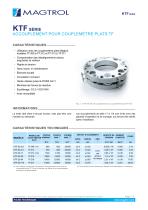 KTF Series | Accouplement pour couplemètres plat TF - 1