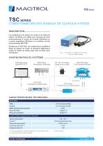 TSC Series | Conditionneurs de signaux de couple et de vitesse