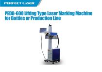 PEDB-600 Lifting Type Laser Marking Machine for Bottles or Production line