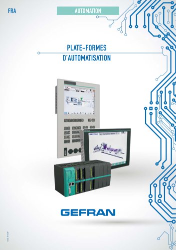 PLATE-FORMES D’AUTOMATISATION