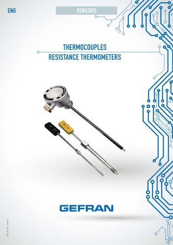 THERMOCOUPLES RESISTANCE THERMOMETERS